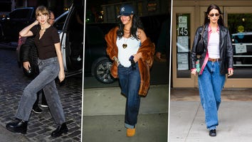 Taylor Swift, Rihanna, Bella Hadid and More Rock Baggy Jeans: Shop This Denim Trend for Fall 2023