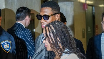 Jonathan Majors Seen Smiling and Laughing in Court with Girlfriend Meagan Good