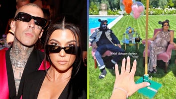 Inside Kourtney Kardashian and Travis Barker’s Over-the-Top Disneyland-Themed Baby Shower