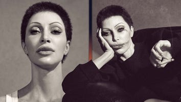 Kim Kardashian Is Unrecognizable With a Buzzcut and Barely-There Eyebrows