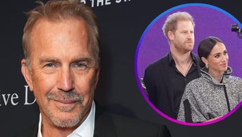 Kevin Costner Joined by Prince Harry and Meghan Markle at Charity Event After Settling Divorce