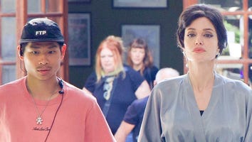 Angelina Jolie's Sons Maddox and Pax Join Her on Set of Maria Callas Biopic 