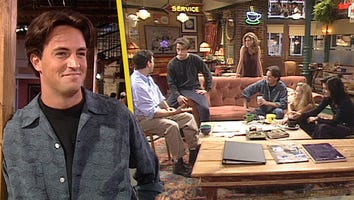 Remembering Matthew Perry: Watch His First On Set 'Friends' Interview (Flashback)