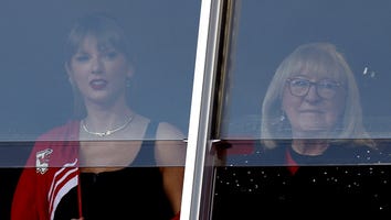 Taylor Swift Spotted Sitting With Travis Kelce's Mom Donna During Chiefs vs. Broncos Game