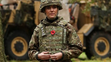 Kate Middleton Dons Combat Uniform and Helmet for First Visit as Colonel-in-Chief of Queen's Dragoon Guards