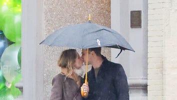 'The White Lotus' Co-Stars Meghann Fahy and Leo Woodall Confirm Their Romance With a Kiss