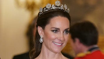 Kate Middleton Sparkles in 100-Year-Old Tiara for Buckingham Palace Banquet