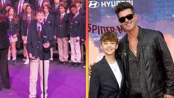 Watch Paula Patton and Robin Thicke’s Son Julian Sing Like His Dad in School Choir