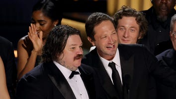 'The Bear' Stars Ebon Moss-Bachrach and Matty Matheson Joke About Passionate Emmys Kiss (Exclusive)