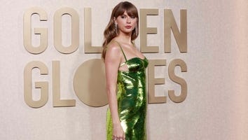 Taylor Swift Goes Green for 2024 Golden Globes as Travis Kelce Is Nearby for Kansas City Chiefs Game
