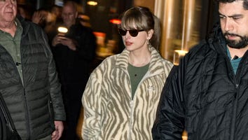 Taylor Swift Goes Casual in Beyoncé's Ivy Park Sneakers and Leggings Outside NYC Studio
