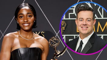 Ayo Edebiri Reveals Why She Handed Carson Daly Her Purse After Emmy Win (Exclusive)
