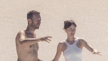 Dakota Johnson and Chris Martin Hold Hands in Rare Joint Sighting on Mexico Vacation
