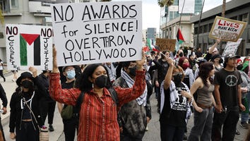 Protestors Flood Streets of Hollywood Ahead of Oscars
