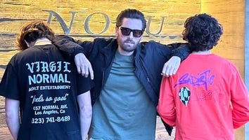 Scott Disick Celebrates Son Mason's Graduation From Middle School!