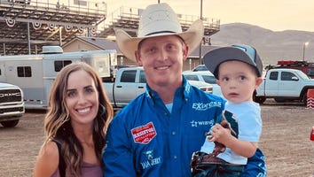 Rodeo Star Spencer Wright Honors Son Levi at His Funeral After Fatal Toy Tractor Accident