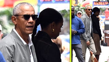 Barack and Michelle Obama Step Out in New York, First Public Outing in 6 Months