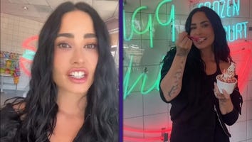 Demi Lovato Pokes Fun at Herself by Returning to Frozen Yogurt Shop 4 Years After Viral Rant