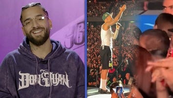 Maluma Stops Concert For Baby Not Wearing Headphones