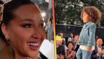 Adrienne Bailon in Tears Over 3-Year-Old Son Ever’s Runway Debut