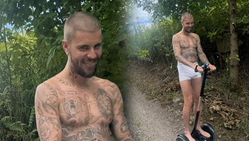 Justin Bieber Wears Nothing But Tighty Whities on Segway Ride