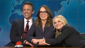 Tina Fey and Seth Meyers Crash Amy Poehler's 'SNL' Hosting Gig for Weekend Update Joke-Off
