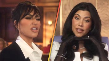Kim and Kourtney Kardashian Trade Digs in Court Room Face-Off