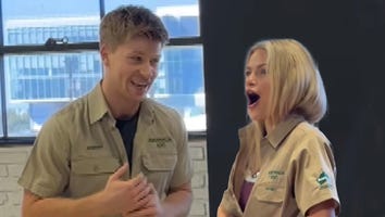 Robert Irwin Surprises 'DWTS' Partner Witney Carson With Sentimental Gift