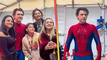 Tom Holland and Zendaya Meets Make-A-Wish Fans on 'Spider-Man: Brand New Day' Set!