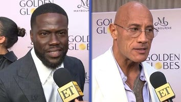 Why Kevin Hart Doesn't Want to Sit Next to Dwayne Johnson at the Golden Globes (Exclusive)