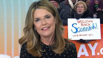 Savannah Guthrie Makes Her 'Today' Return!