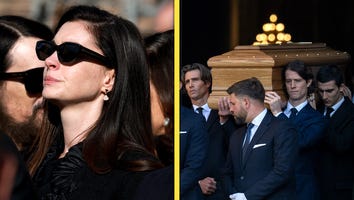 Valentino's Funeral: Anne Hathaway, Donatella Versace and More Pay Chic Tribute to the Fashion Icon