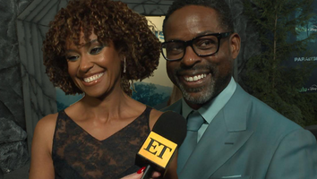 Ryan Michelle Bathe Roasts Hubby Sterling K. Brown's 'Bougie' Trailer on 'Paradise' Set (Exclusive)