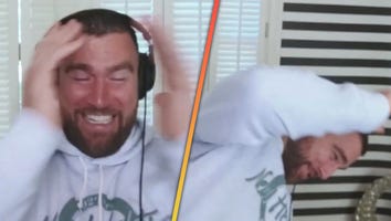 Travis Kelce Breaks Taylor Swift’s Chair While Recording His Podcast