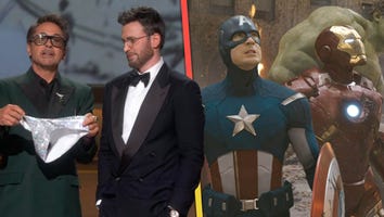 Oscars: Robert Downey Jr. and Chris Evans Have 'Avengers' Reunion