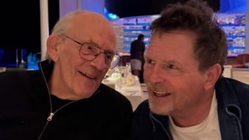 Michael J. Fox Shares 'Back to the Future' Reunion With 'Bestie' Christopher Lloyd