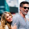 Sofia Vergara and Joe Manganiello at the Stephen Colbert show 