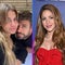 Shakira, Gerard Pique and Clara Chia Marti 