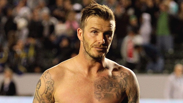 David Beckham's Top 10 Shirtless Soccer Moments