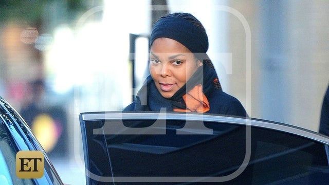 EXCLUSIVE PICS: Pregnant Janet Jackson's Baby Bump on Full Display in London