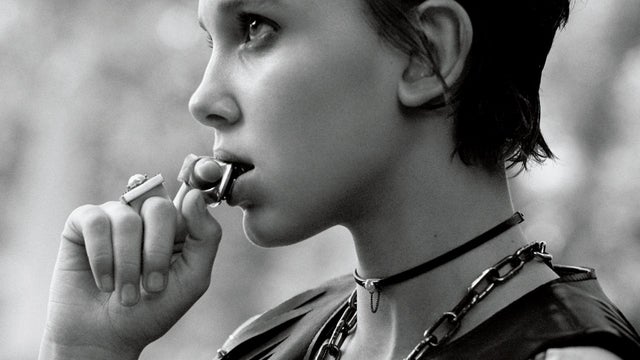 does millie bobby brown smoke cigarettes Stranger Things' Star Millie Bobby Brown Lands First American Magazine  Cover, Gets Interviewed by BFF Maddie