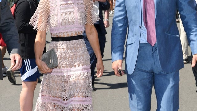 pippa middleton pink dress Week in Fashion: Stole the Show at Wimbledon Pippa Middleton Replica Bridesmaid Dress: