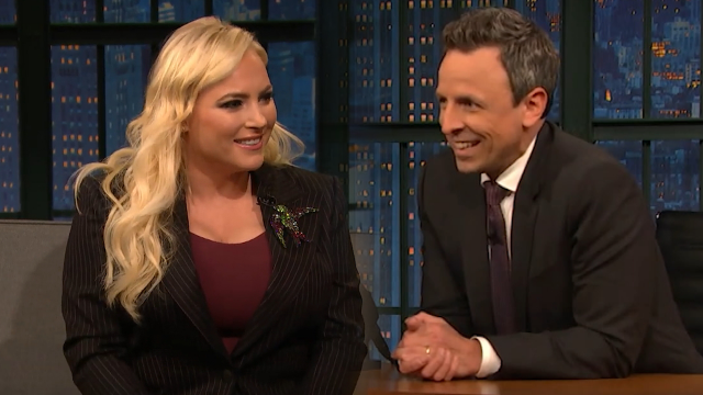 Meghan McCain's Husband Calls Seth Meyers a 'Hack'