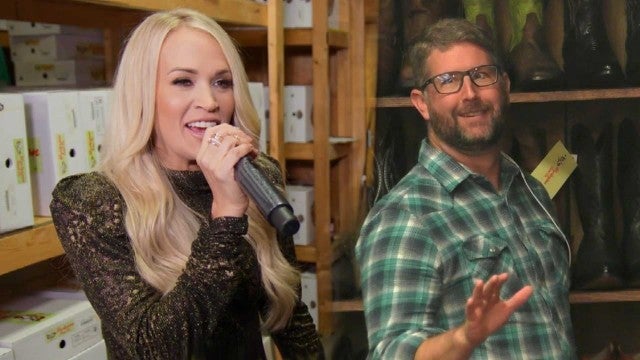 Carrie Underwood Pranks Unsuspecting Customers at Boot Shop
