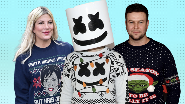 'Tis the Season for Celebs' Ugly Christmas Sweaters!