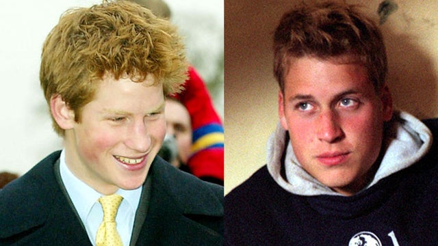 Look Back at Prince William and Prince Harry in Their Teens
