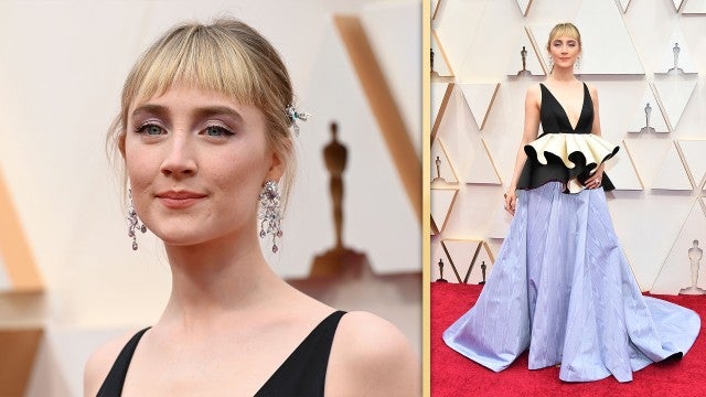 Oscars 2020: Saoirse Ronan Arrives on the Red Carpet