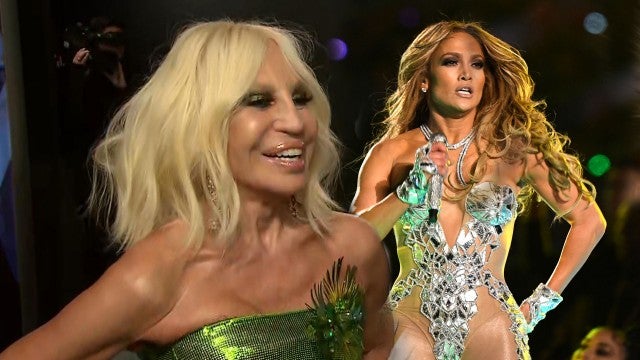 Donatella Versace Talks Jennifer Lopez's 2020 Super Bowl Wardrobe (Exclusive) 