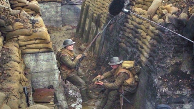'1917': Go Behind the Scenes With Dean Charles Chapman and Sam Mendes