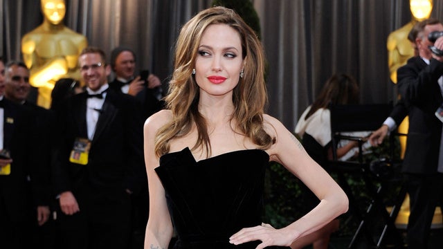 Angelina Jolie's Best Black Red Carpet Gowns
